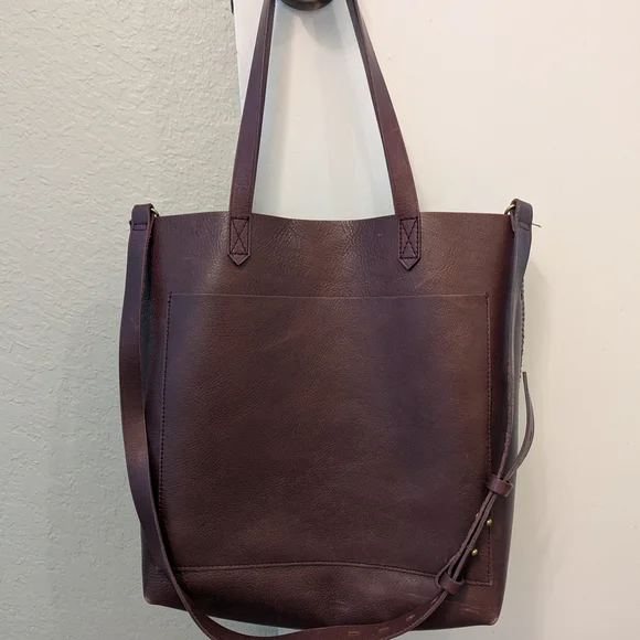 Madewell Medium Leather Transport Tote - Picture 3 of 13
